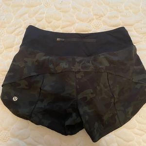 Lulu lemon camo shorts